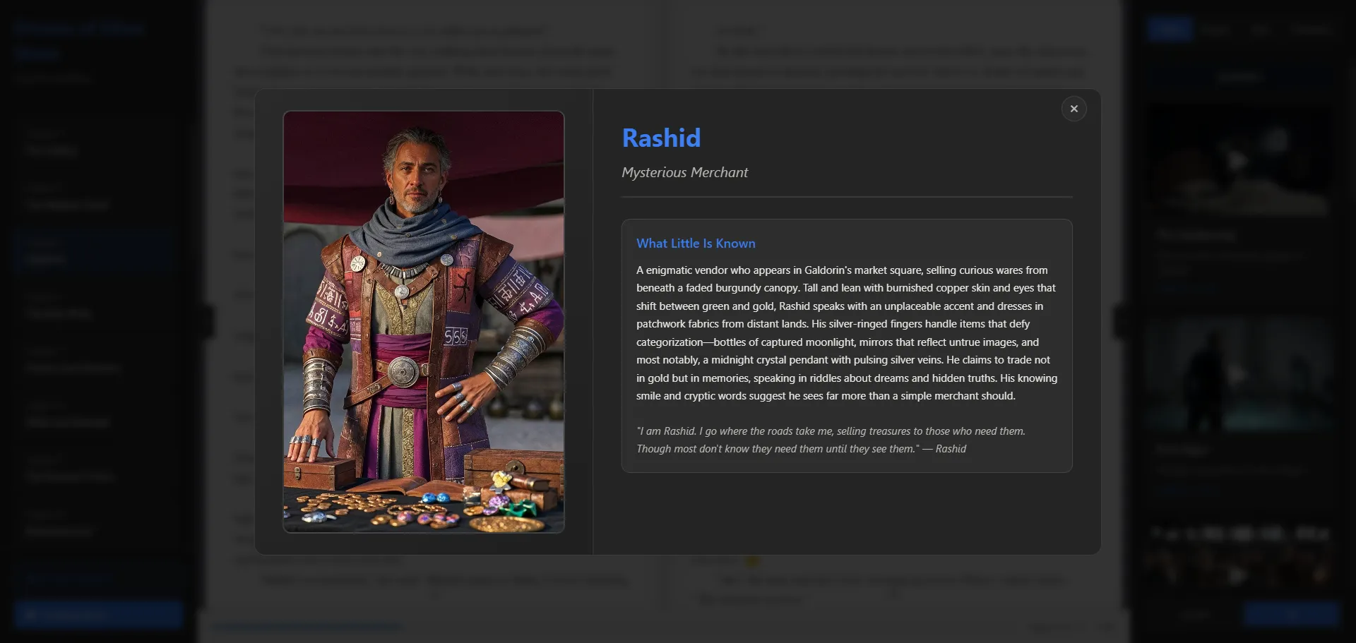 Character Rashid